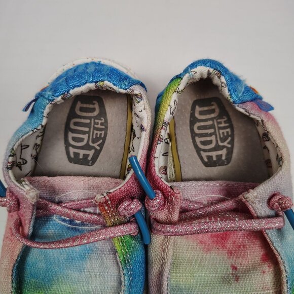Hey Dude Toddler Wendy Dreamer Magic Multicolor Slip On Sneaker Size K7 - Picture 6 of 6